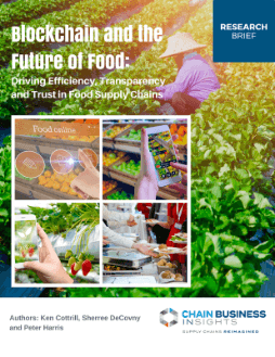 Blockchain and the Future of Food: Driving Efficiency, Transparency and Trust in Food Supply Chains