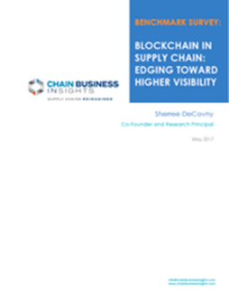 Blockchain in Supply Chain: Edging Toward Higher Visibility