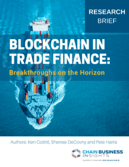 Blockchain in Trade Finance: Breakthroughs on the Horizon